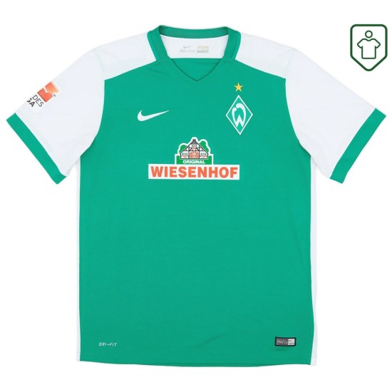 Homme Maillot domicile rétro Werder Brême 2015/16