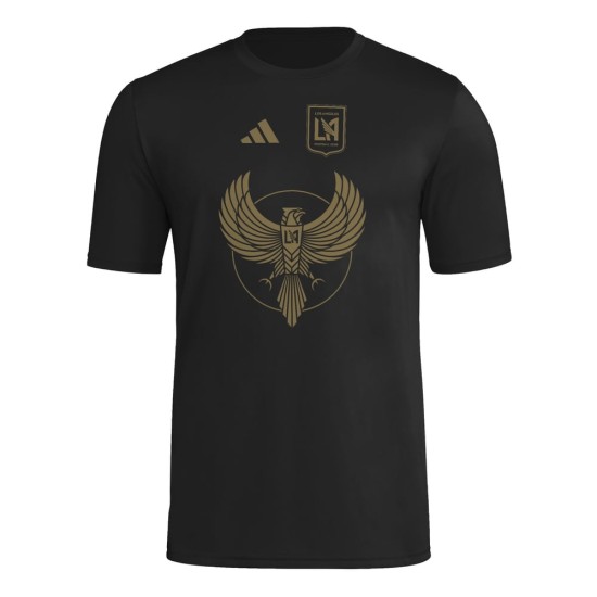Troisième maillot AEROREADY à fermeture homme Los Angeles FC 2025 - Noir
