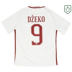 Homme Maillot extérieur rétro Roma 2016/17 Džeko #9