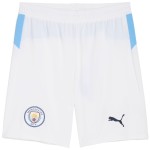 Short Domicile Blanc Manchester City 2025/26 Enfant Short Domicile Blanc Manchester City 2025/26 Enfant