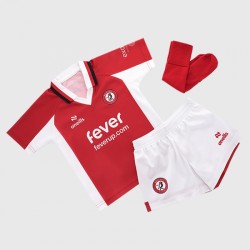 Kit domicile Bristol City 2025/26 enfant Kit domicile Bristol City 2025/26 enfant