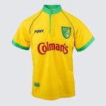 Maillot rétro Norwich City domicile 1997/99 enfant Maillot rétro Norwich City domicile 1997/99 enfant