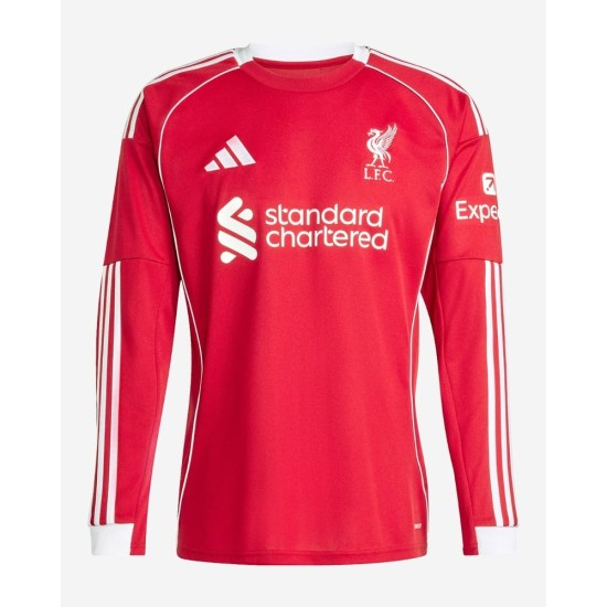 Maillot Domicile Manche Longue Liverpool Femme 2025/26