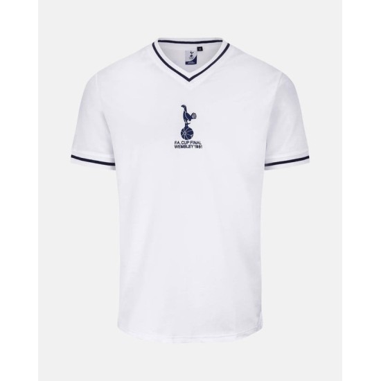 Enfant Tottenham Hotspur 1981 Finale FA Cup Domicile #6 Rétro Maillot