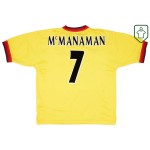 Maillot rétro extérieur homme Liverpool 1997/98 McManaman #7 Maillot rétro extérieur homme Liverpool 1997/98 McManaman #7