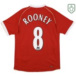 Maillot rétro domicile homme Manchester United 2006/07 Rooney #8