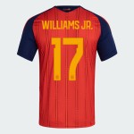 Maillot Officiel Domicile Espagne 2026 Enfant WILLIAMS JR. #17