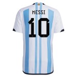 Lionel Messi #10 Maillot Domicile Argentine Coupe du Monde 2022