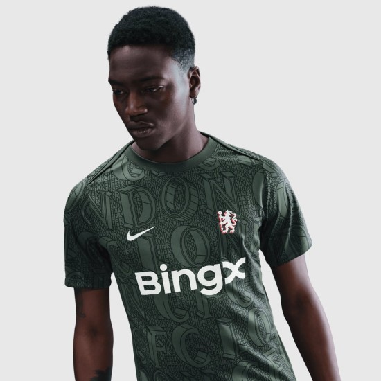 Chelsea Homme 2025/26 Troisième Maillot d’Échauffement - Vert