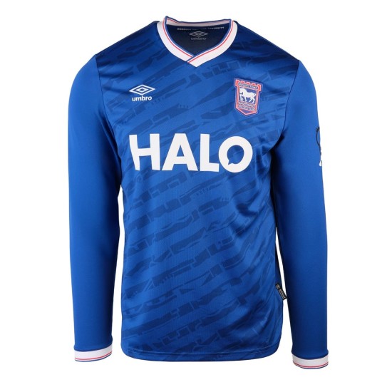 Enfant Ipswich Town 2025/26 Maillot Domicile Manches Longues Enfant Ipswich Town 2025/26 Maillot Domicile Manches Longues