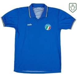 Homme Maillot rétro domicile Italie 1986/91 Homme Maillot rétro domicile Italie 1986/91