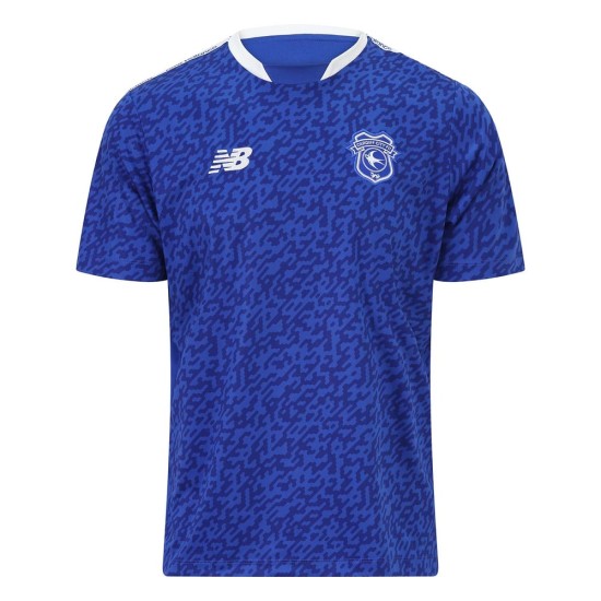 Maillot d’échauffement domicile Cardiff City 2025/26 homme