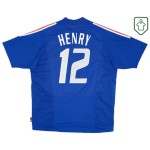 Homme Maillot rétro domicile France 2002/04 Henry #12