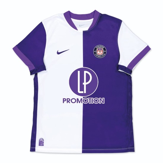 Enfant Toulouse FC 2025/26 Maillot Domicile Sponsorisé Enfant Toulouse FC 2025/26 Maillot Domicile Sponsorisé