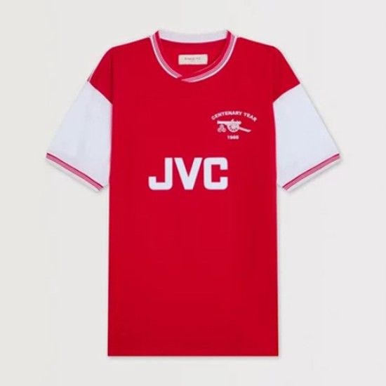 Maillot Rétro Centenaire Domicile Homme Arsenal 1985 Maillot Rétro Centenaire Domicile Homme Arsenal 1985