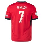 Cristiano Ronaldo #7 Portugal Maillot Domicile EURO 2024