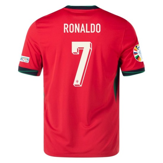 Cristiano Ronaldo #7 Portugal Maillot Domicile EURO 2024