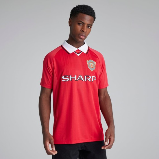 Maillot Rétro Finale Ligue des Champions Homme Manchester United 1999