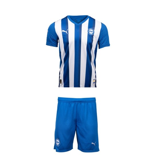 Kit Domicile Enfant Alavés 2025/26 Sans Sponsor Kit Domicile Enfant Alavés 2025/26 Sans Sponsor