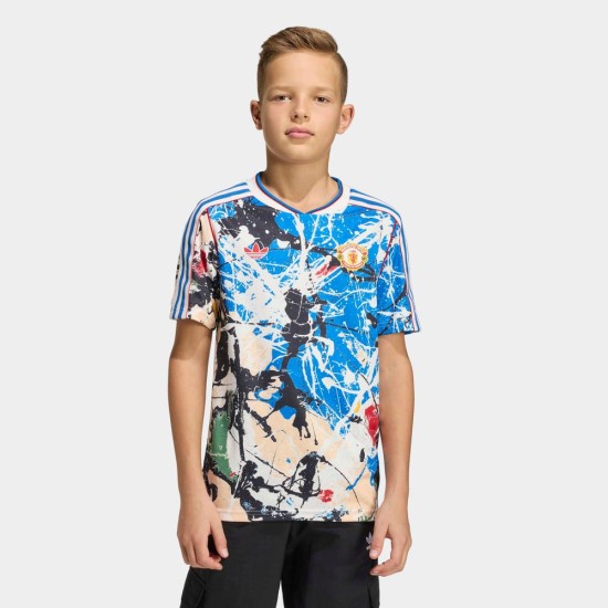 Maillot Stone Roses Manchester United 2025/26 Enfant Maillot Stone Roses Manchester United 2025/26 Enfant