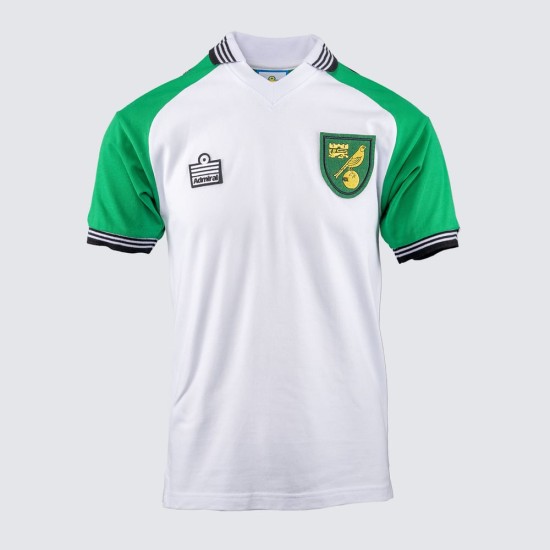 Maillot rétro Norwich City extérieur 1978 femme Maillot rétro Norwich City extérieur 1978 femme