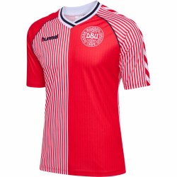 Maillot Retro Danemark 86 Rouge Homme