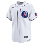 Maillot Enfant PSG x MLB 2025/26 Édition Limitée - Blanc Maillot Enfant PSG x MLB 2025/26 Édition Limitée - Blanc
