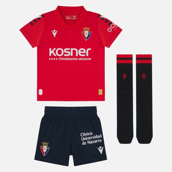 Kit domicile enfant CA Osasuna 2025/26