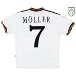 Homme Maillot rétro domicile Allemagne 1996/98 Möller #7