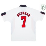 Homme Maillot rétro domicile Angleterre 1997/99 Beckham #7